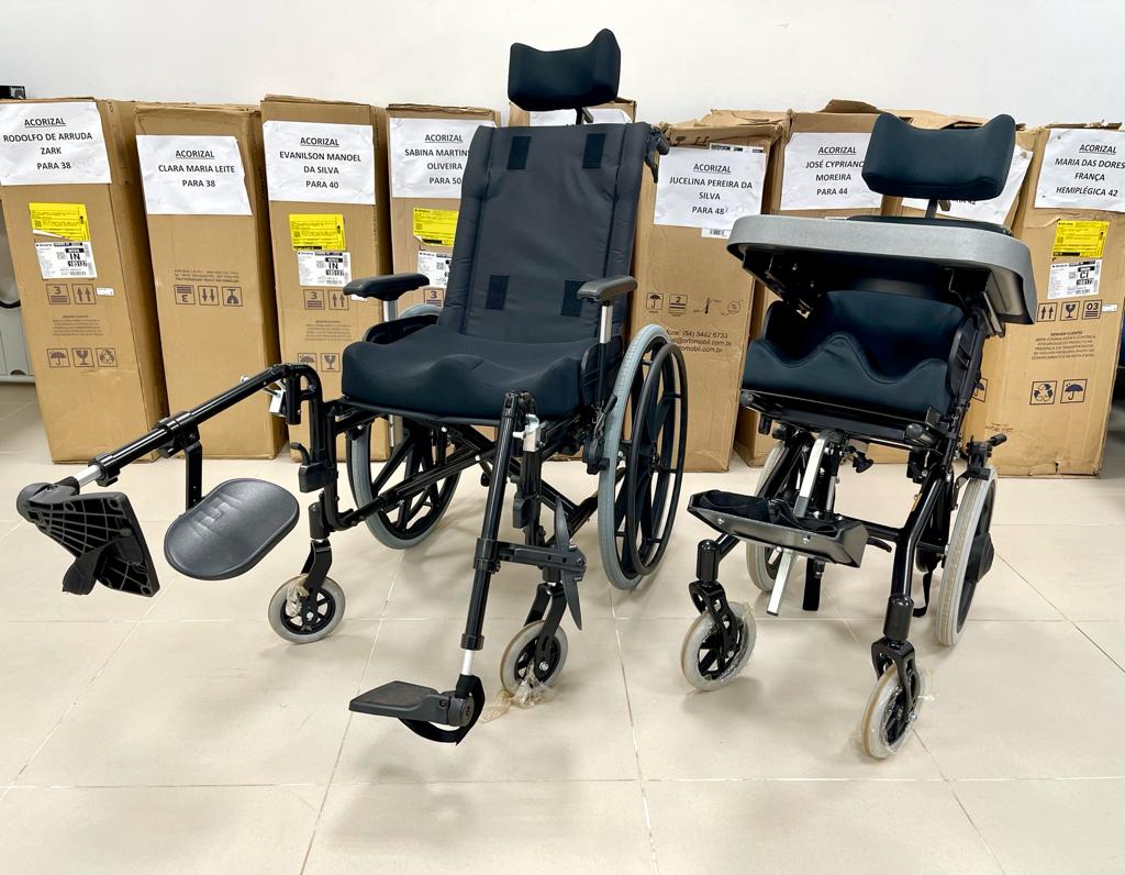 De 2019 a 2021, o Cridac realizou a entrega de mais de 3.500 cadeiras de rodas a pacientes atendidos pela unidade especializada.
