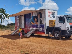 O projeto Imuniza Mais MT é desenvolvido pelo Governo de Mato Grosso